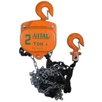 جرثقیل سقفی زنجیری ویتال مدل VL ظرفیت 2 تن