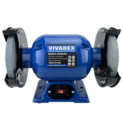 سنگ رومیزی 150 میلیمتری 375 وات ویوارکس مدل VR3715-BG